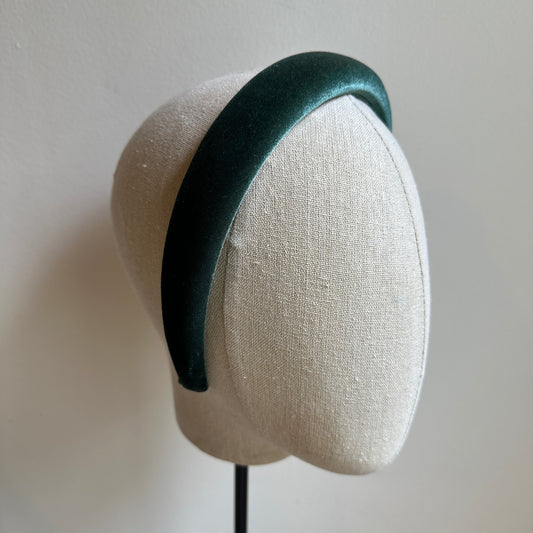 KHAKI headband - velvet green