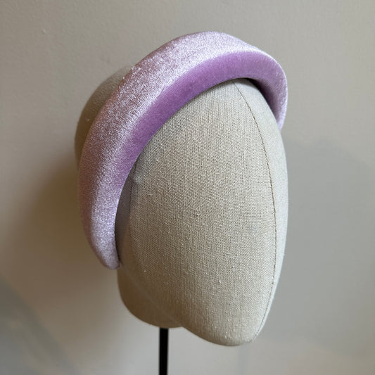 PADDED headband - lilac