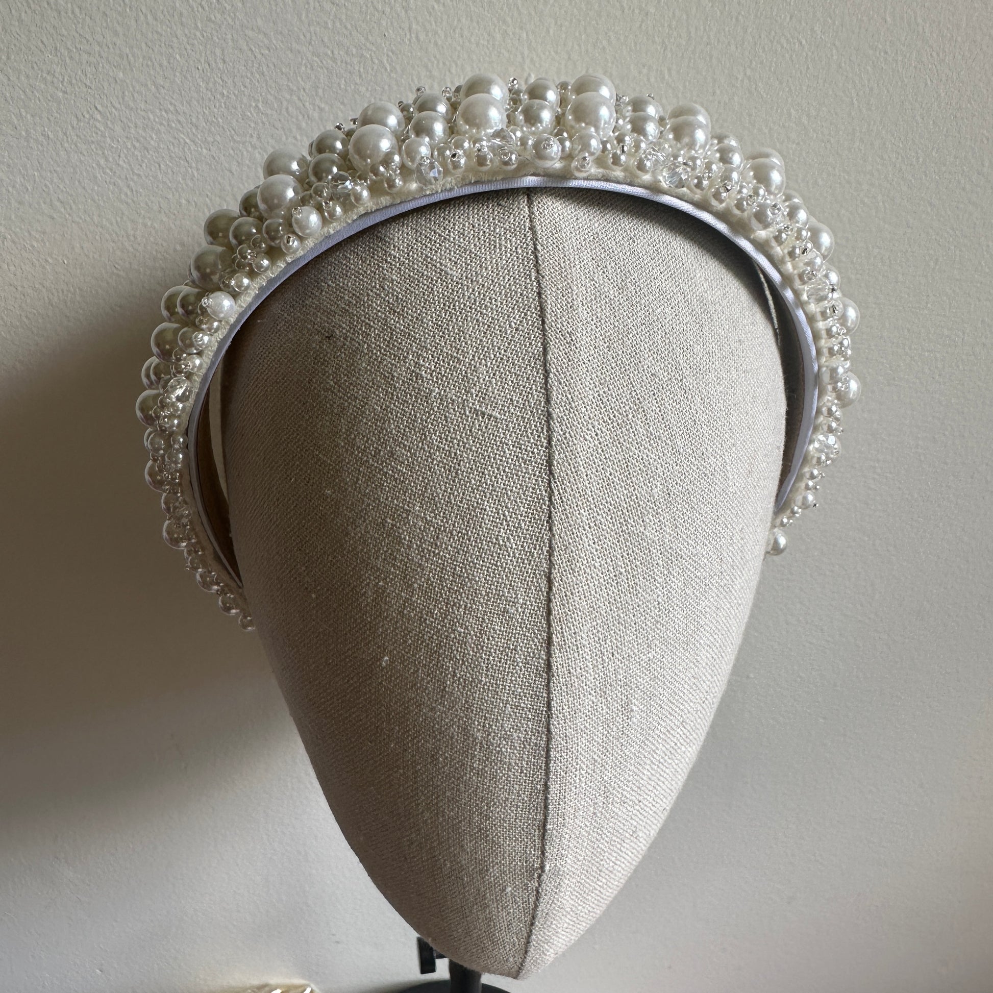 Heirloom Mila Skinny Pearl Headband - HB009